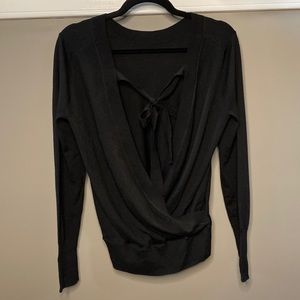 JCrew size Small bow back sweater
